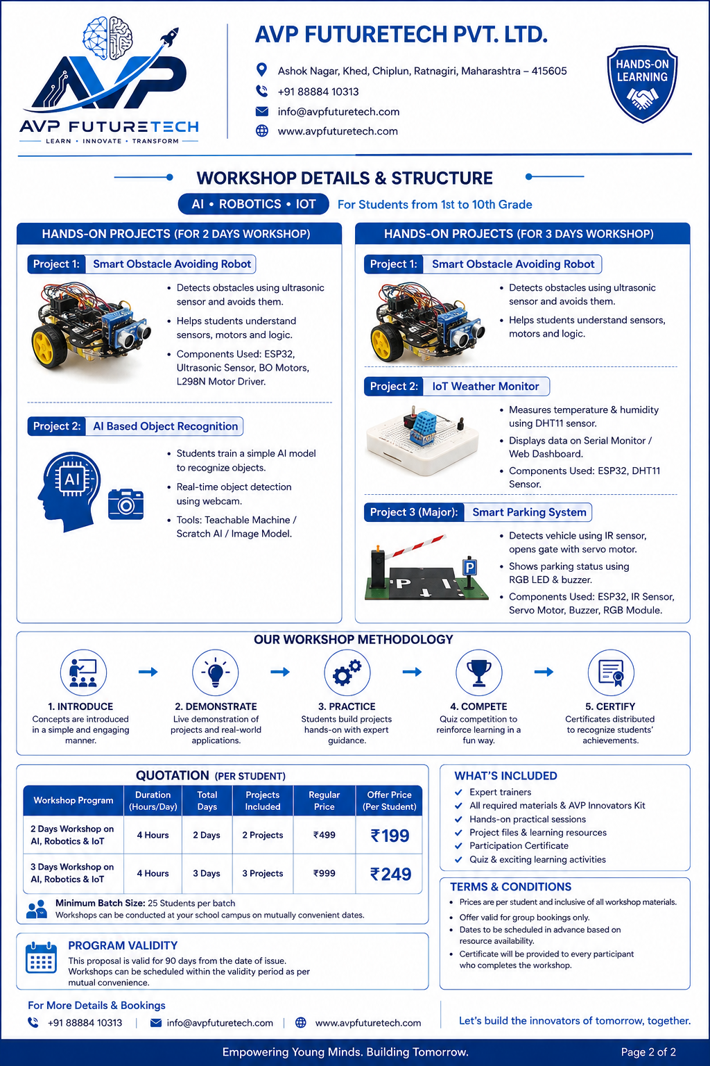 AVP FutureTech Hands-on Learning Tour